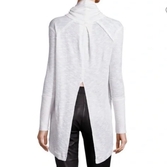 We The Free Split Back Cowl Neck Sweater - Picture 3 of 5